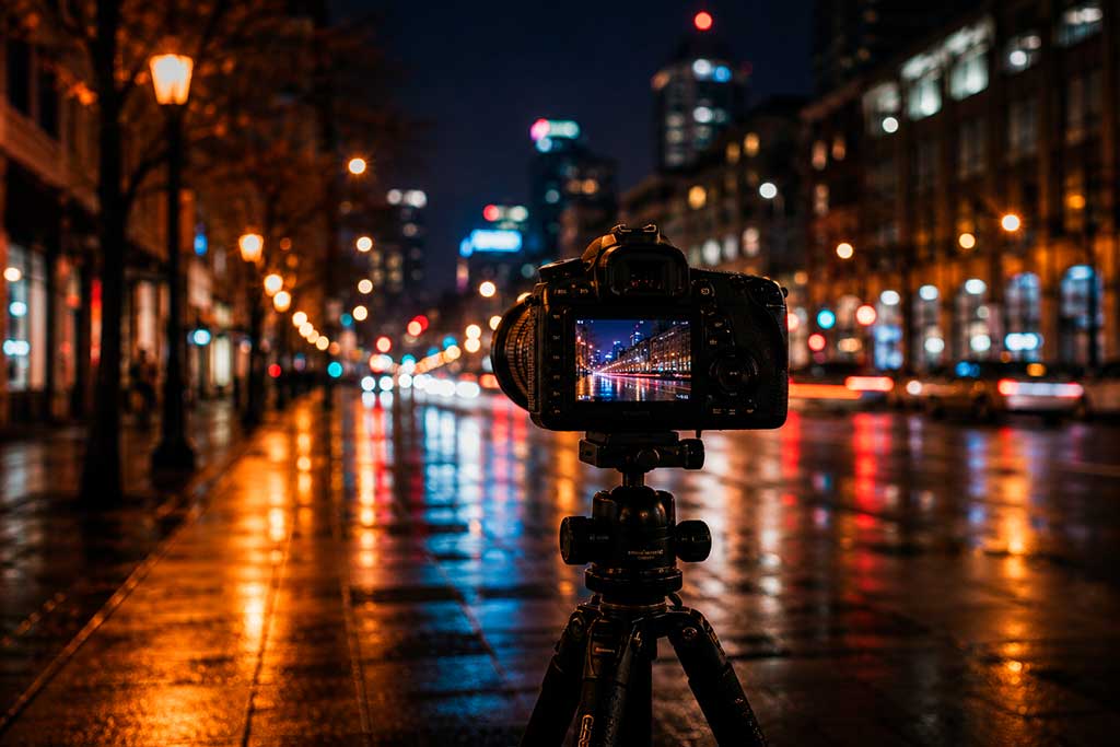 بهترین تنظیمات دوربین برای عکاسی در نور کم