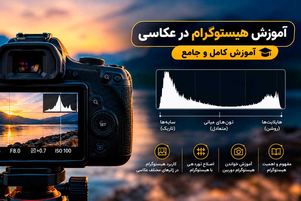 آموزش هیستوگرام در عکاسی