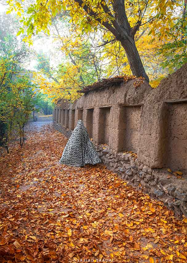کوچه باغ های خوانسار در پاییز 3