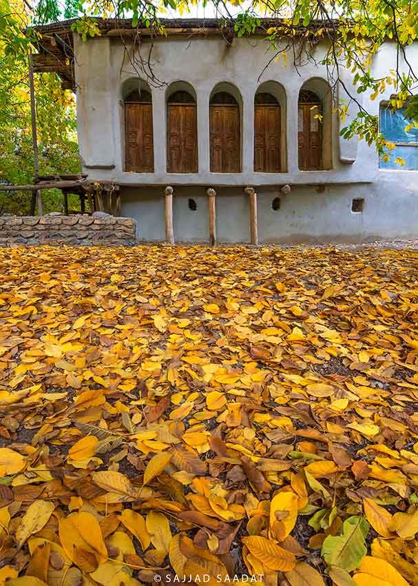 کوچه باغ های خوانسار در پاییز 4